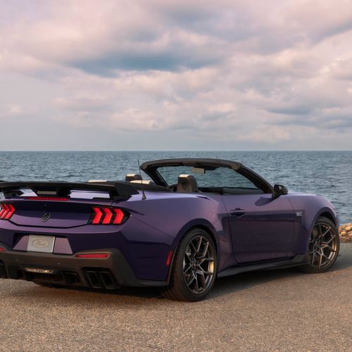 2027 Ford Mustang Dark Horse SC Convertible Rear View