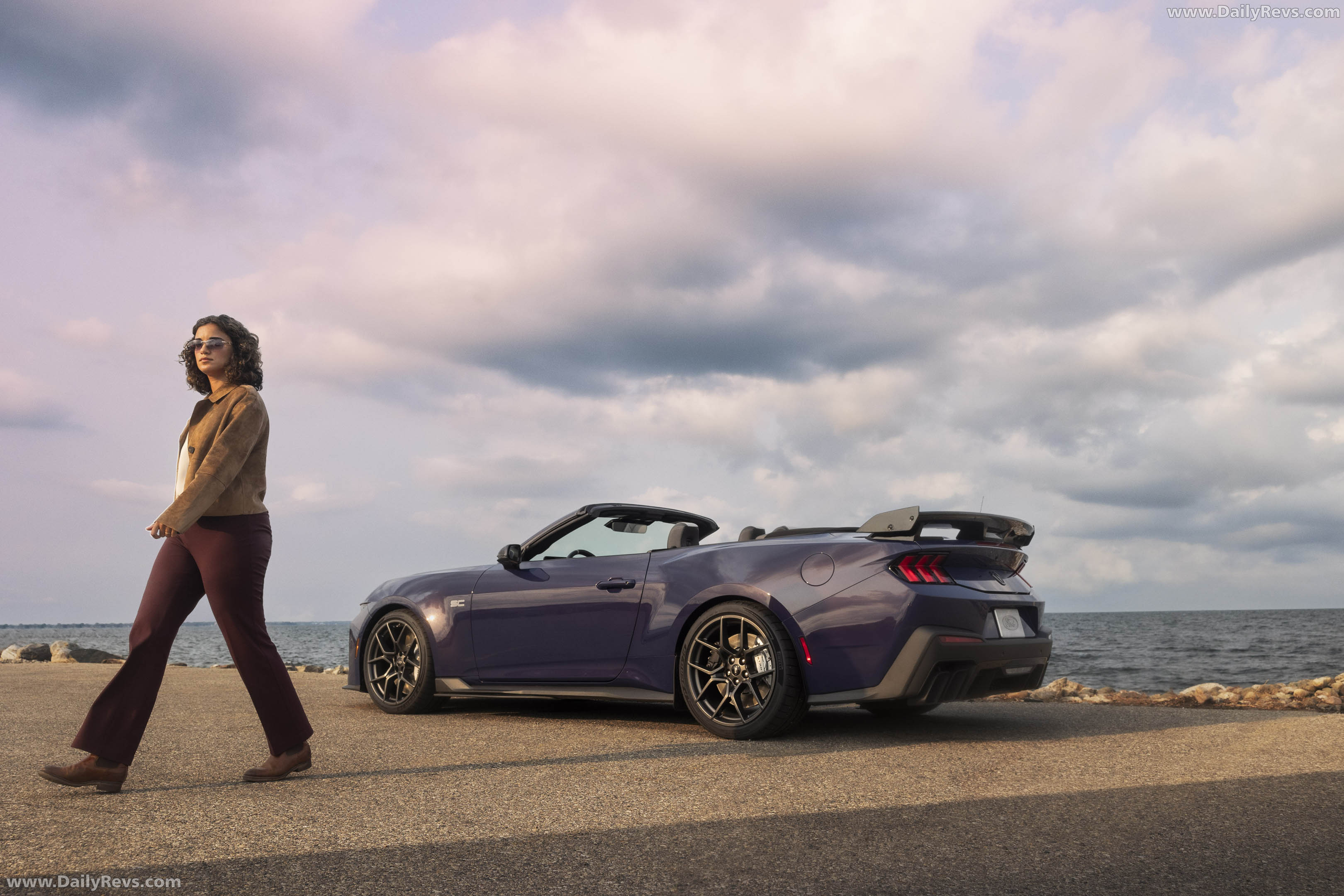 2027 Ford Mustang Dark Horse SC Convertible Rear View