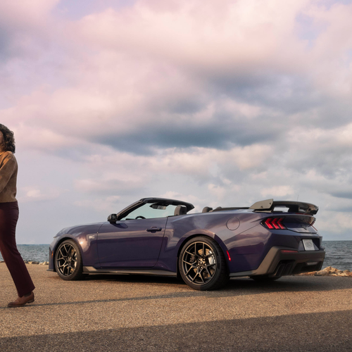 2027 Ford Mustang Dark Horse SC Convertible Rear View