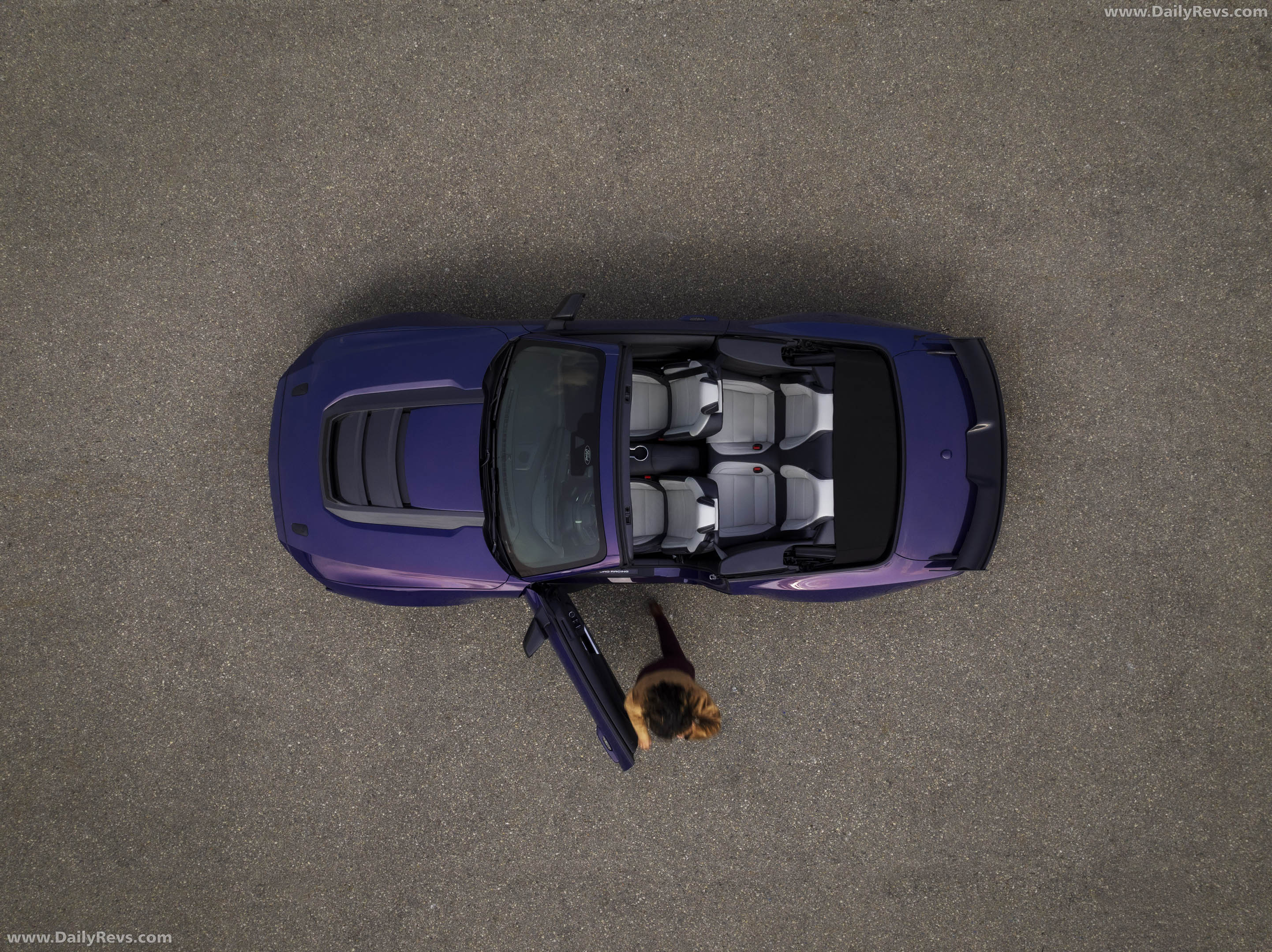 2027 Ford Mustang Dark Horse SC Convertible Top View
