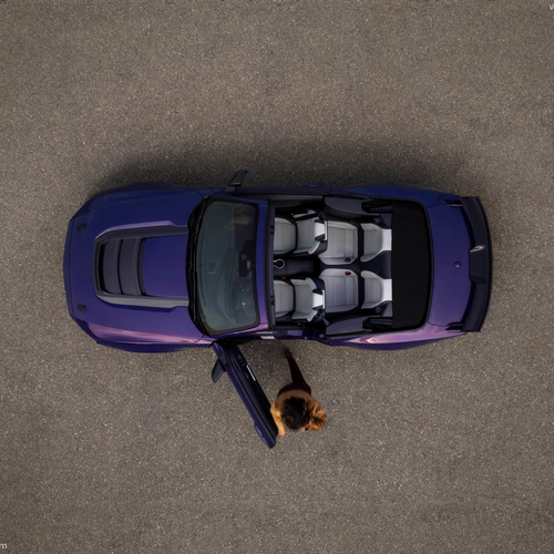 2027 Ford Mustang Dark Horse SC Convertible Top View