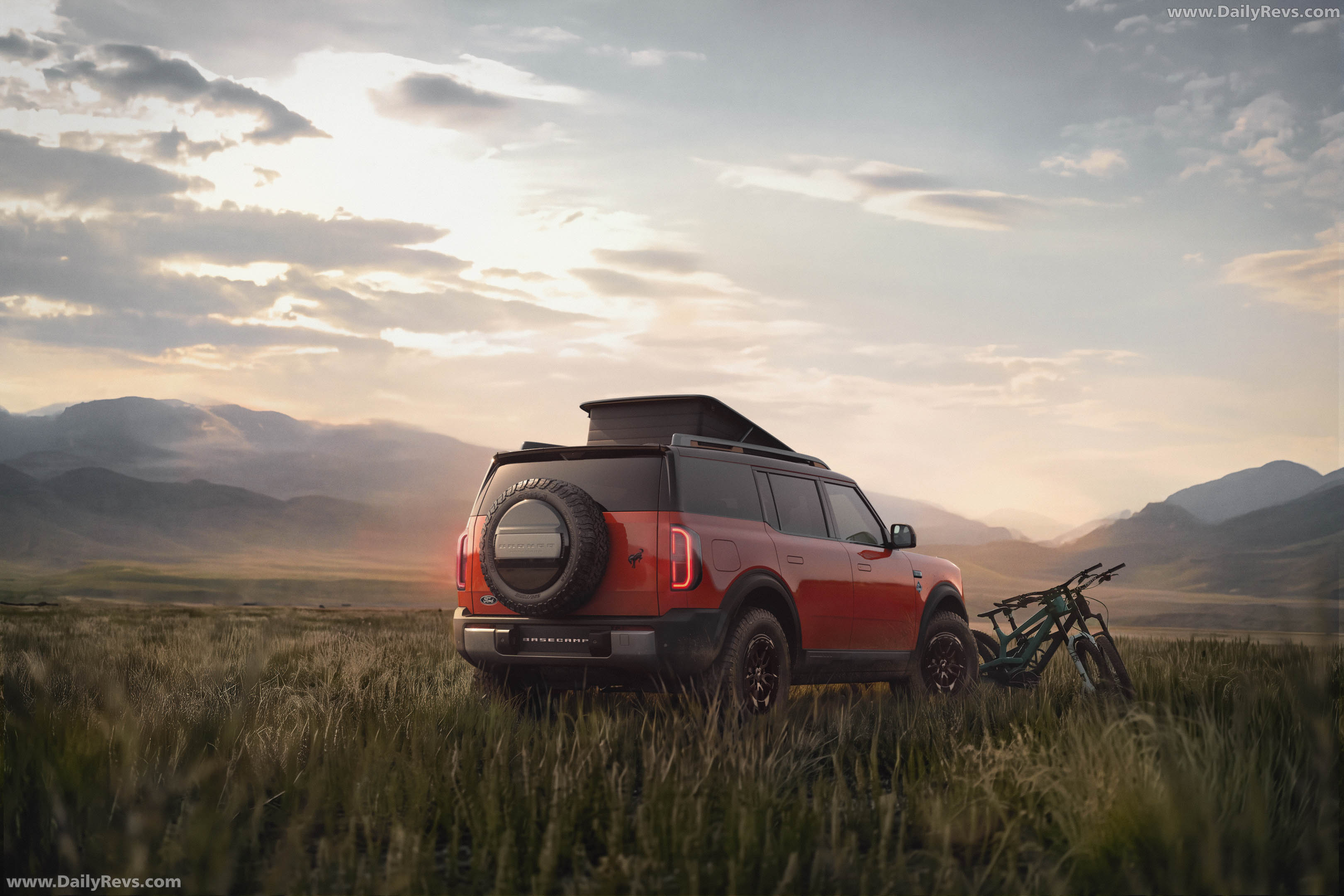 2027 Ford Bronco Basecamp Rear View