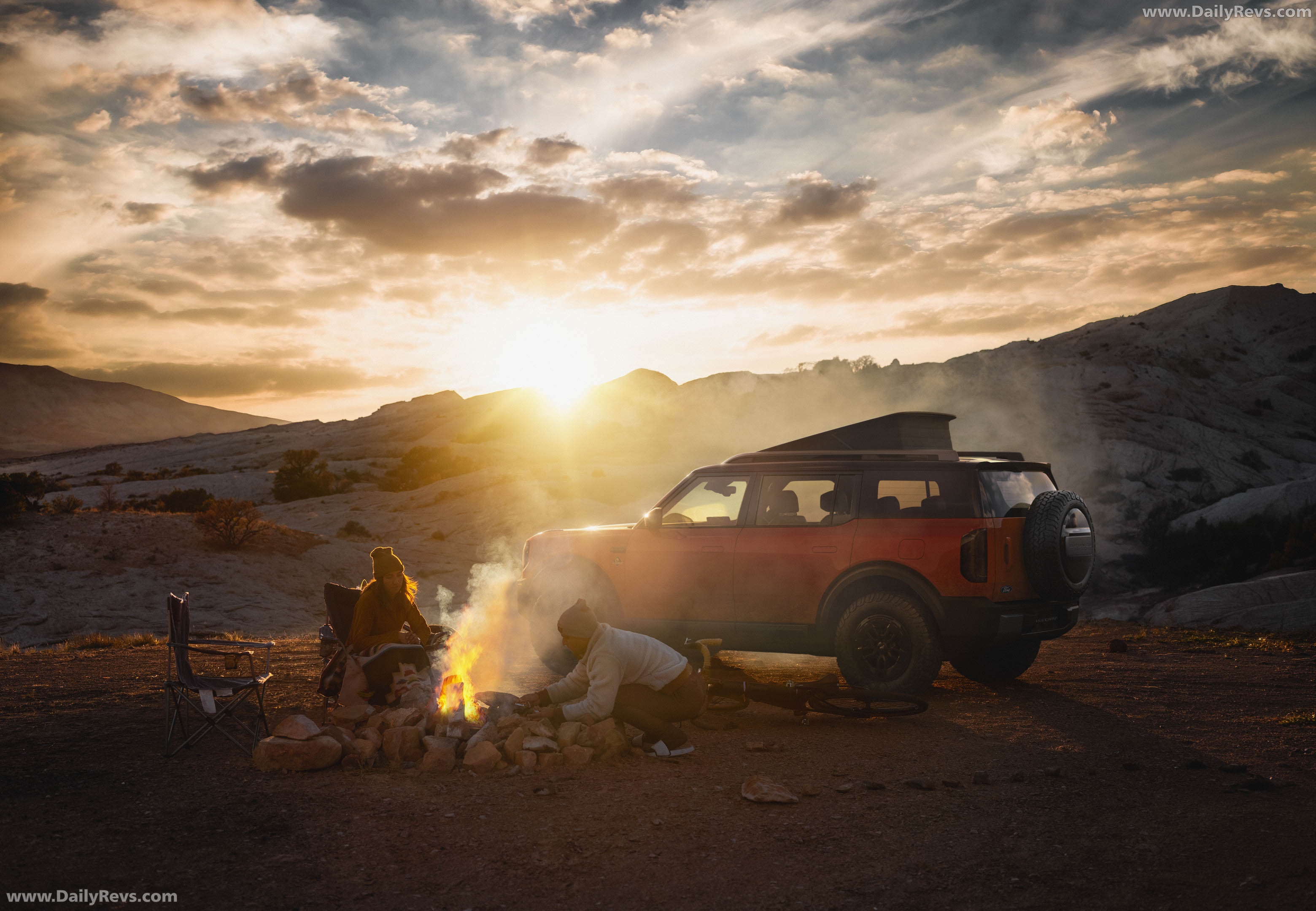 2027 Ford Bronco Basecamp Rear View