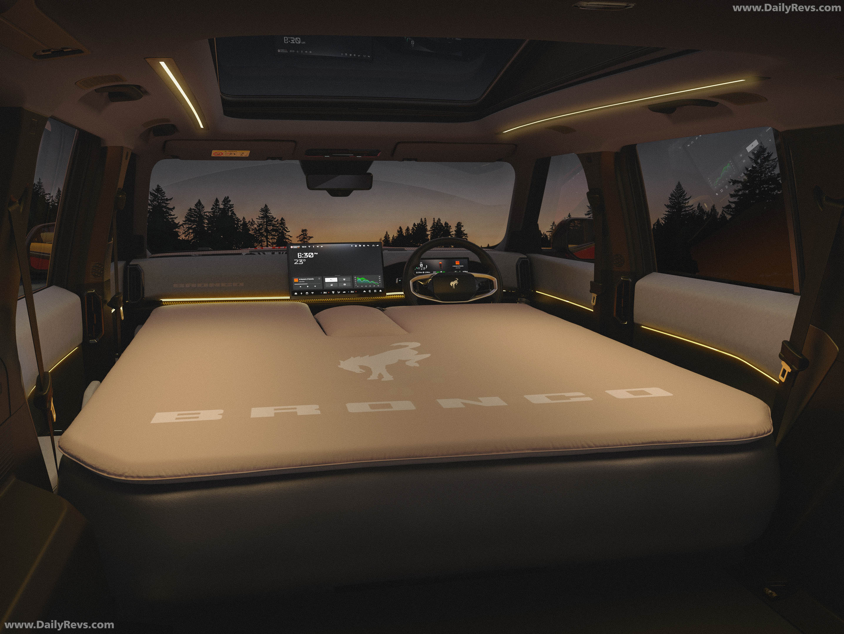 2027 Ford Bronco Basecamp Interior