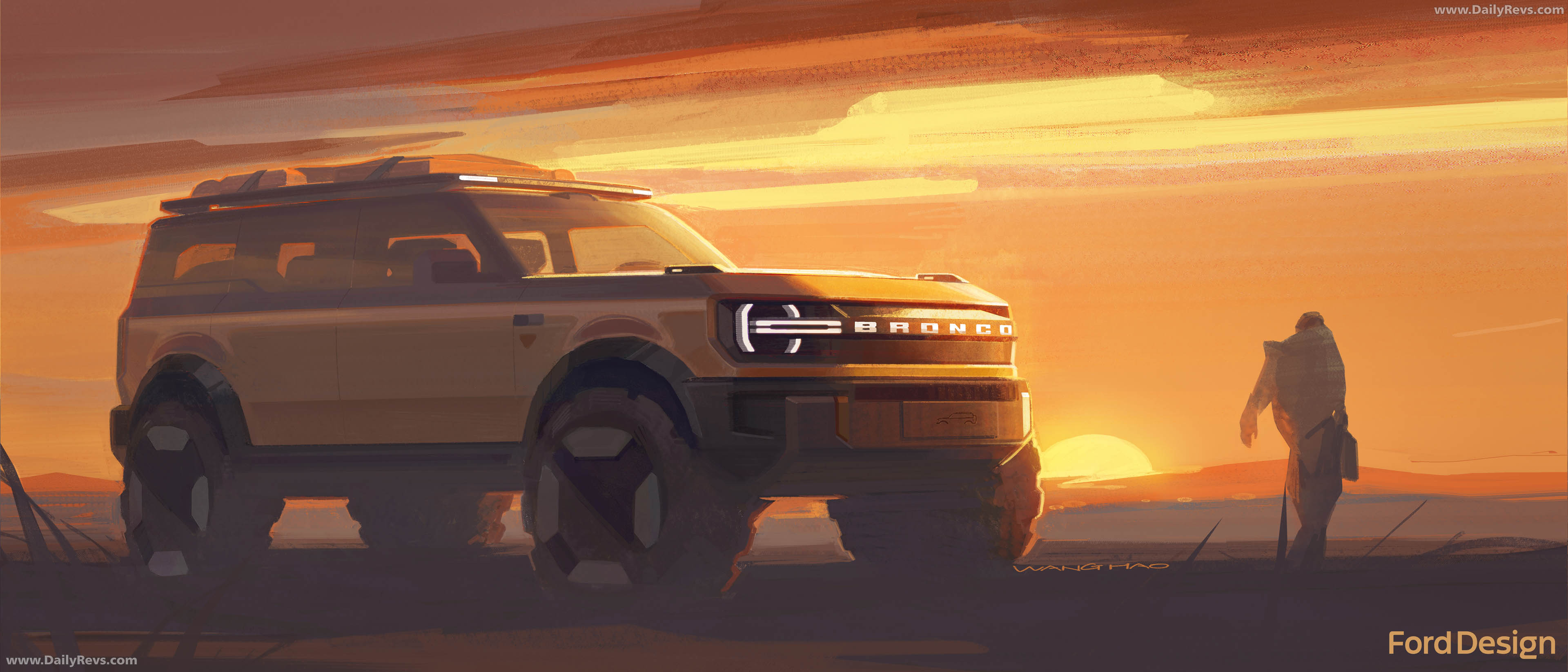 2027 Ford Bronco Basecamp Sketches