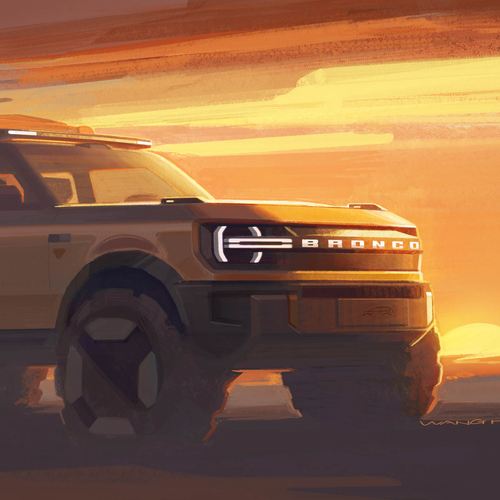 2027 Ford Bronco Basecamp Sketches