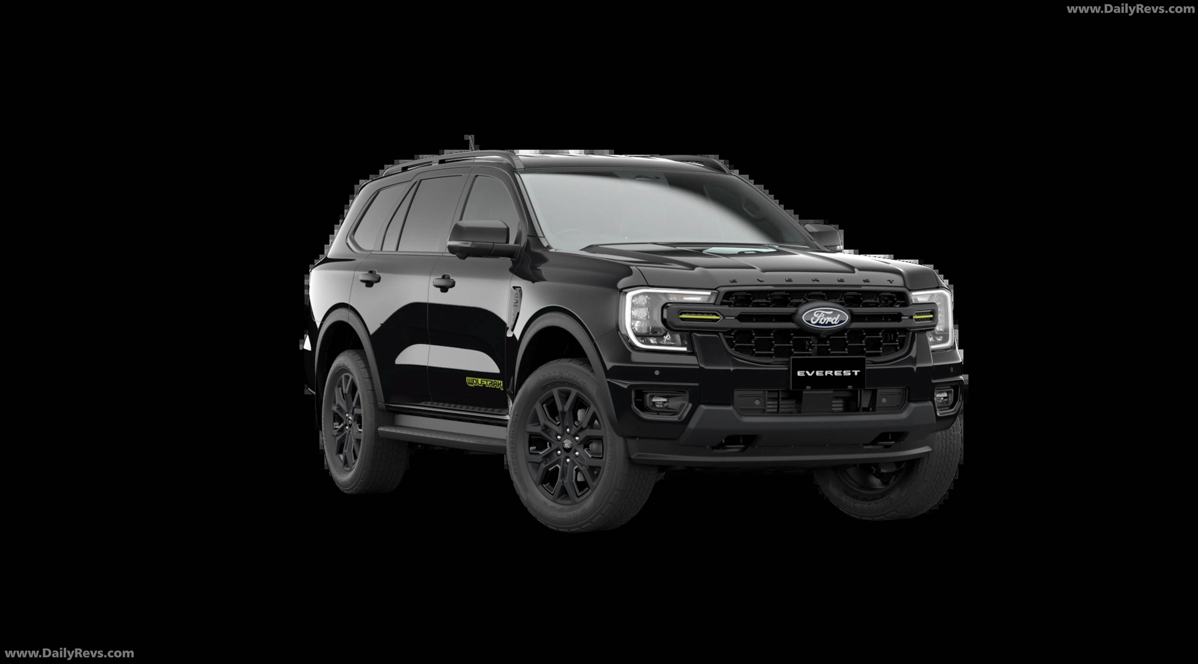 2026 Ford Everest Wolftrak Edition Front View