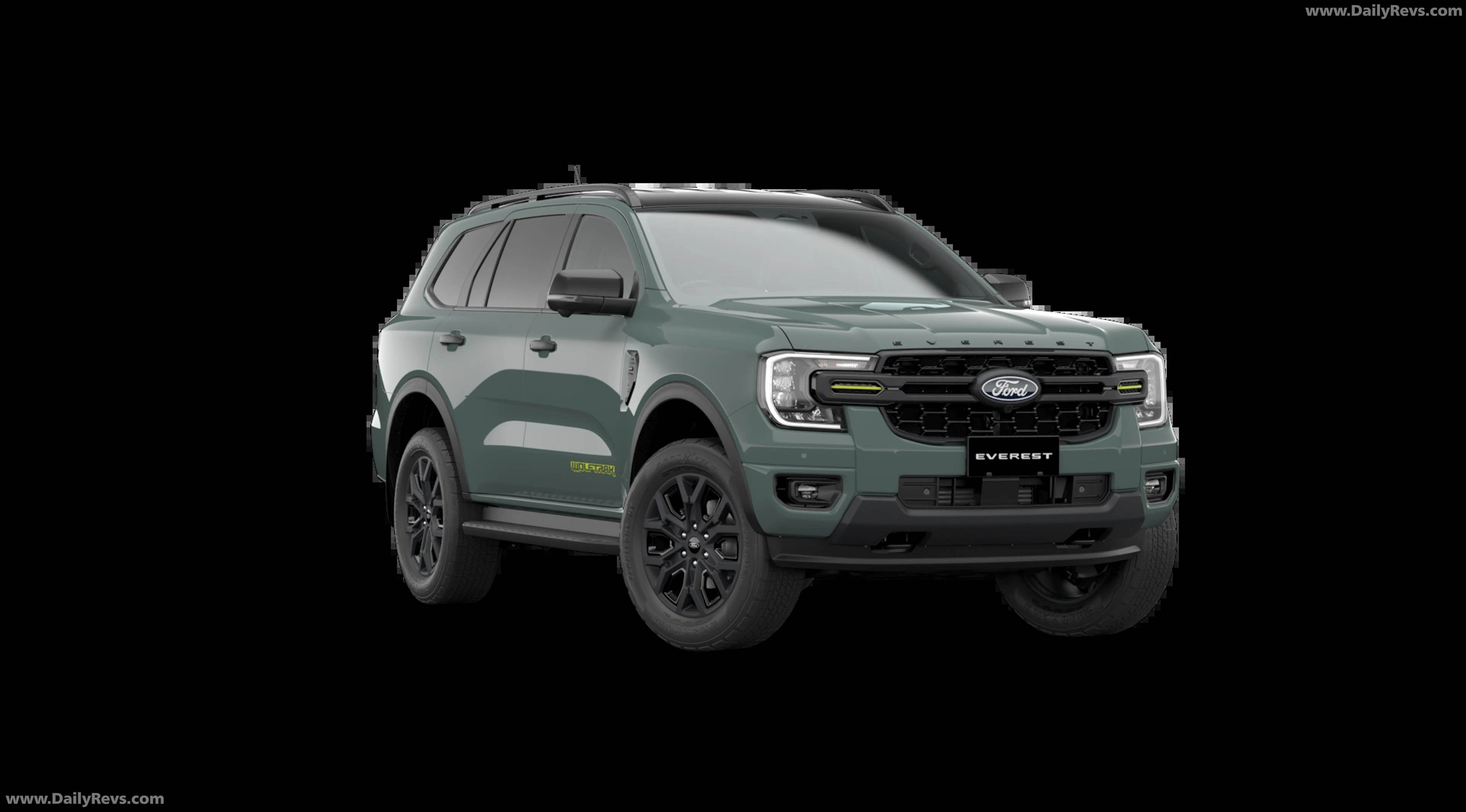 2026 Ford Everest Wolftrak Edition Front View