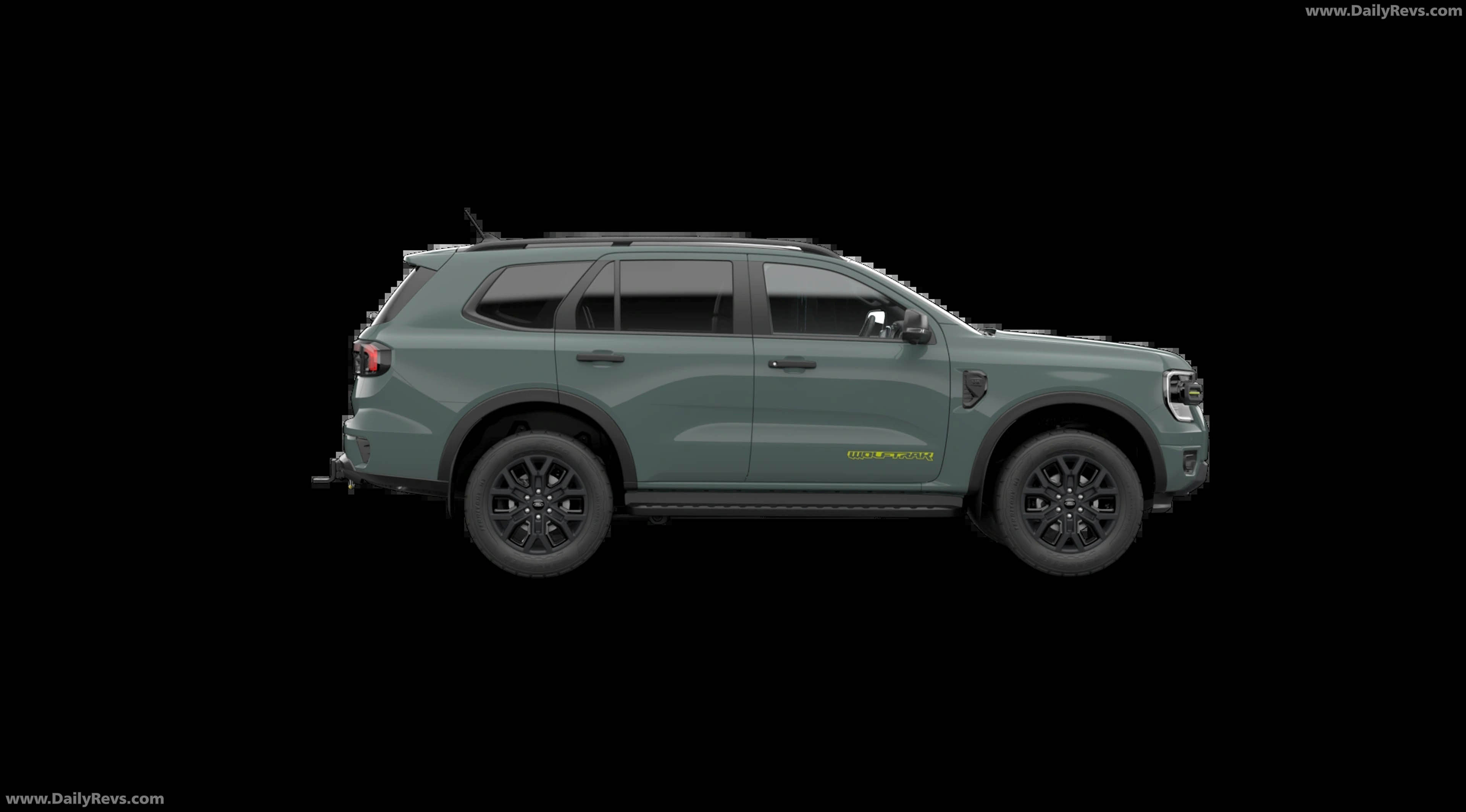 2026 Ford Everest Wolftrak Edition Side View