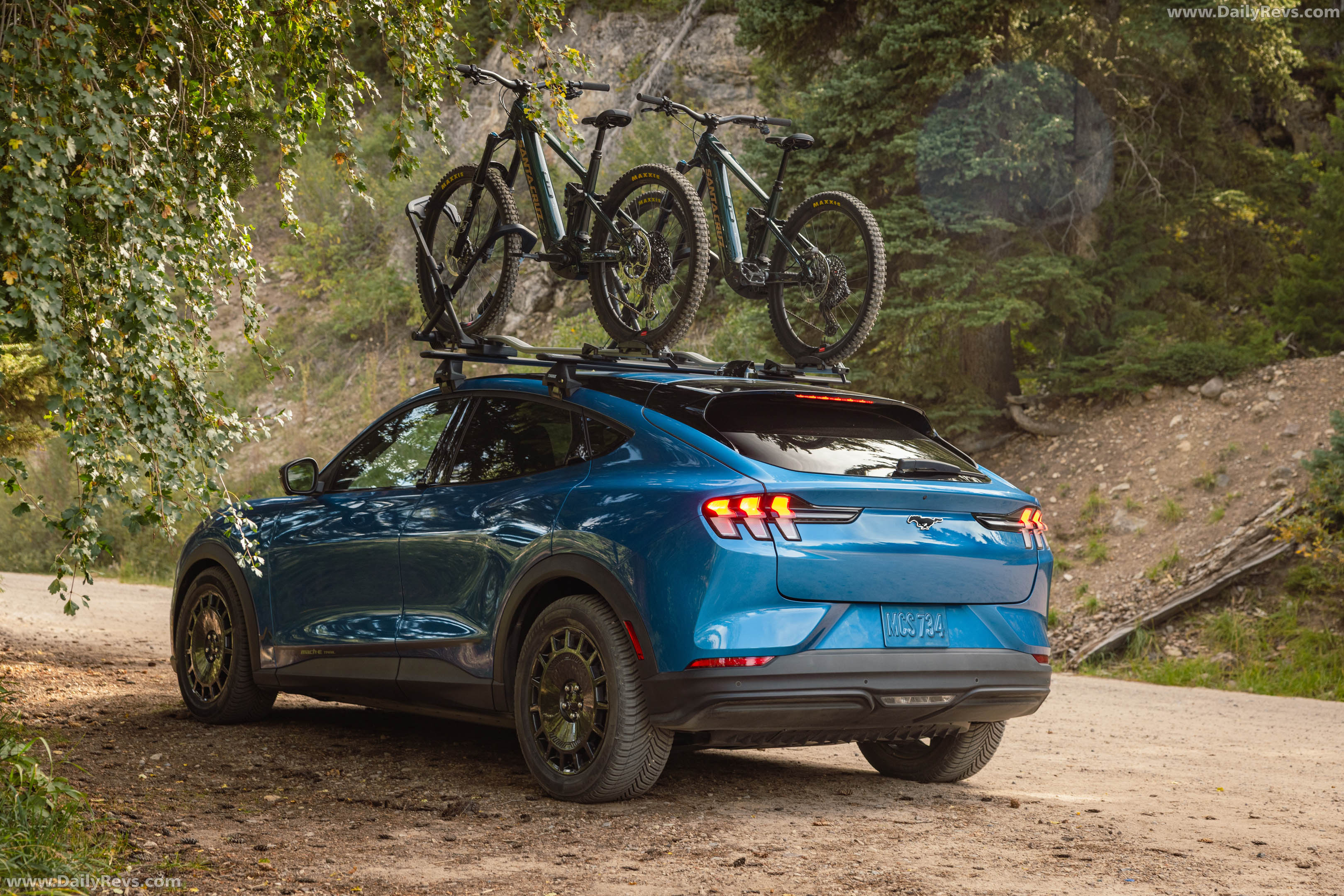 2027 Ford Mustang Mach-E Trail Rear View