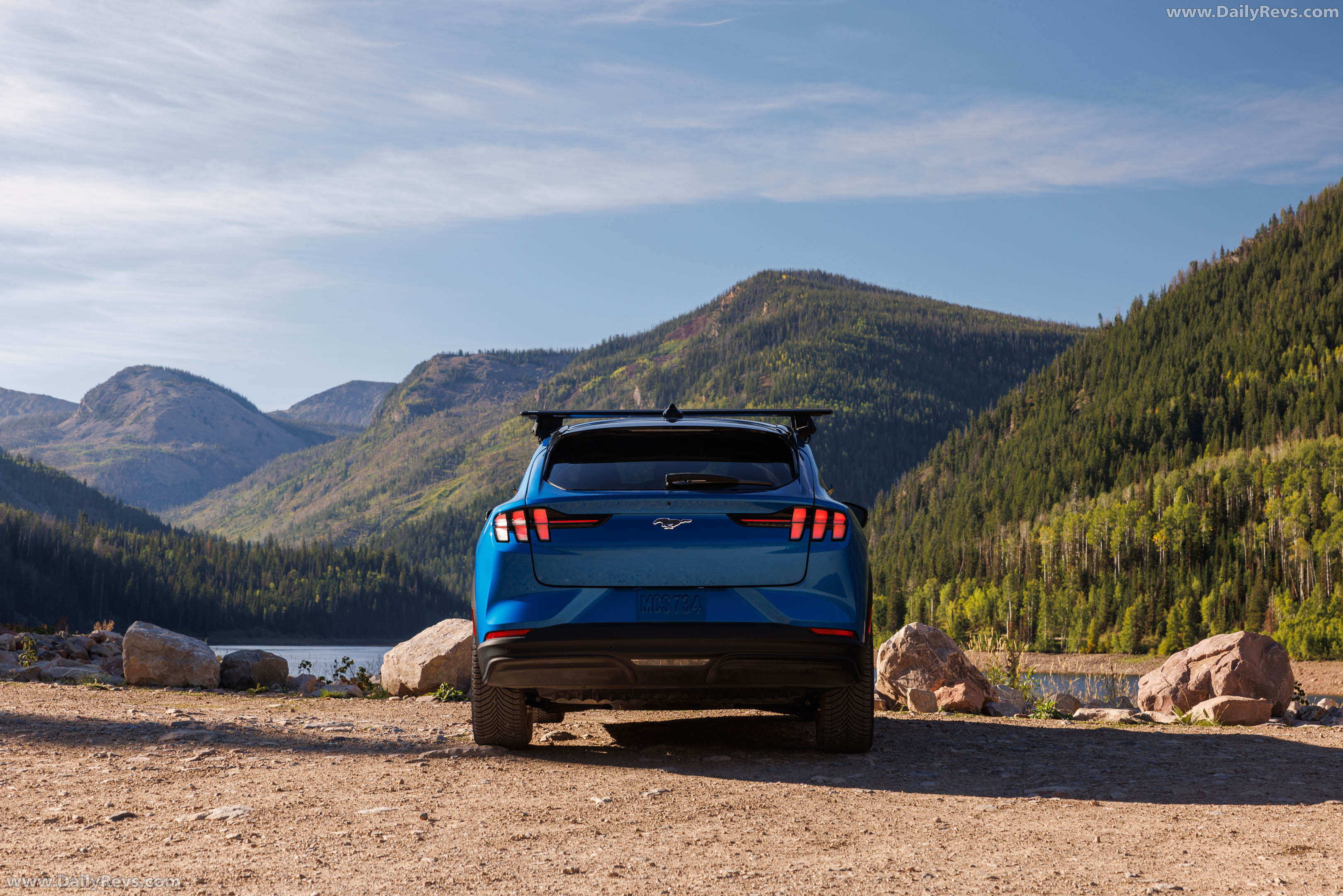 2027 Ford Mustang Mach-E Trail Rear View