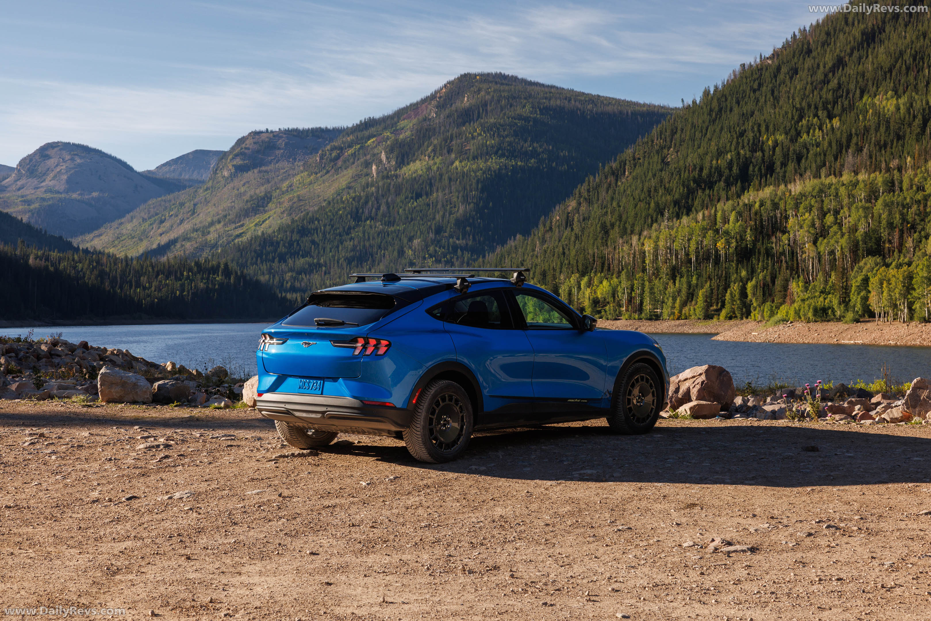 2027 Ford Mustang Mach-E Trail Rear View