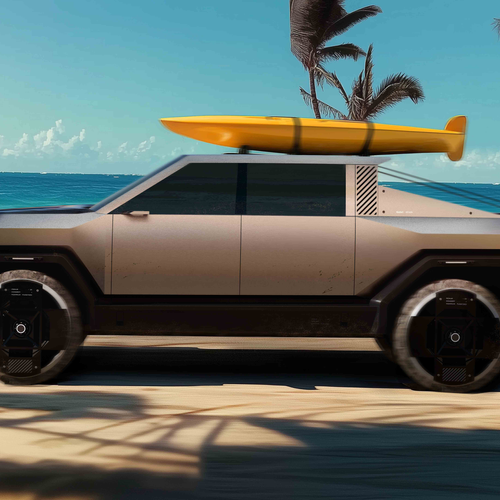 2025 GAC Motor Pickup 01 Concept Side View