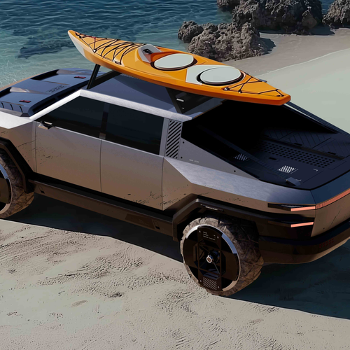 2025 GAC Motor Pickup 01 Concept Top View