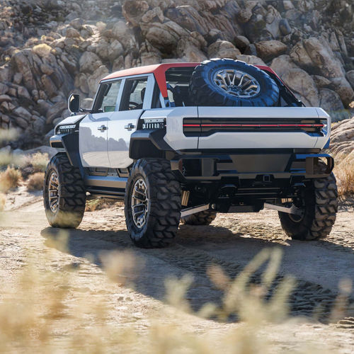 2026 GMC Hummer X SUV Concept Rear View