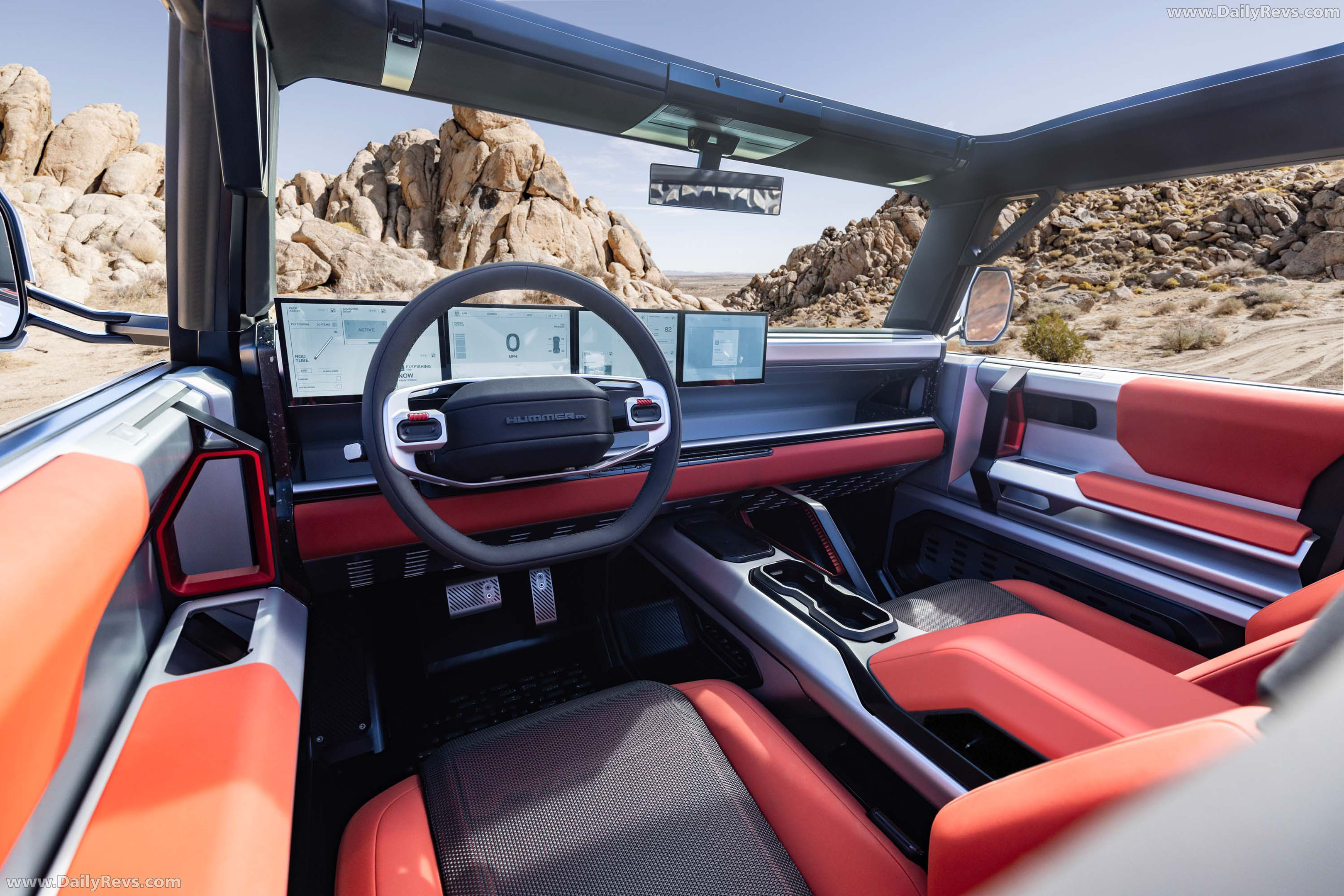 2026 GMC Hummer X SUV Concept Interior