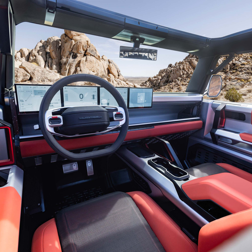 2026 GMC Hummer X SUV Concept Interior
