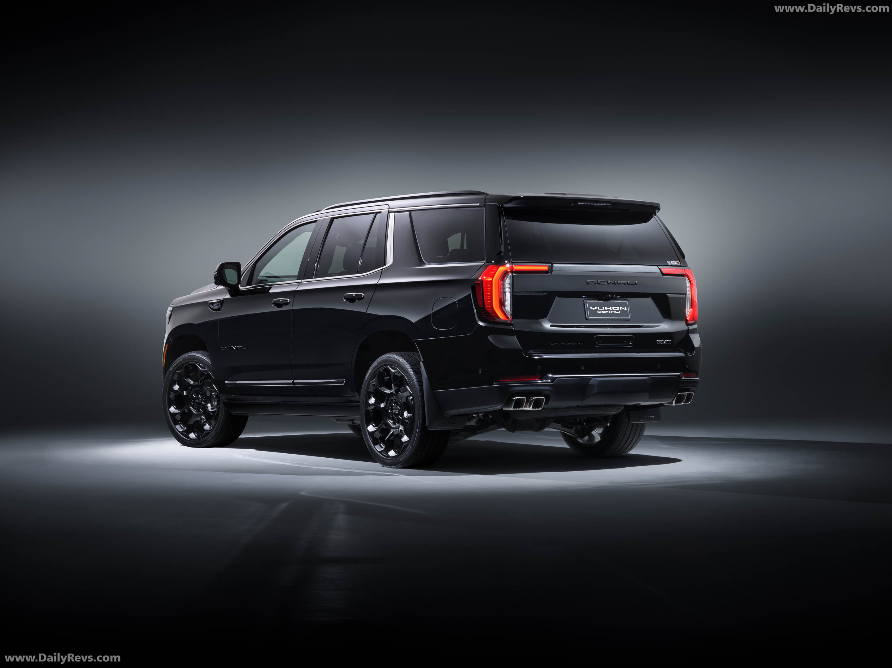 2026 GMC Yukon Denali Signature Black Rear View