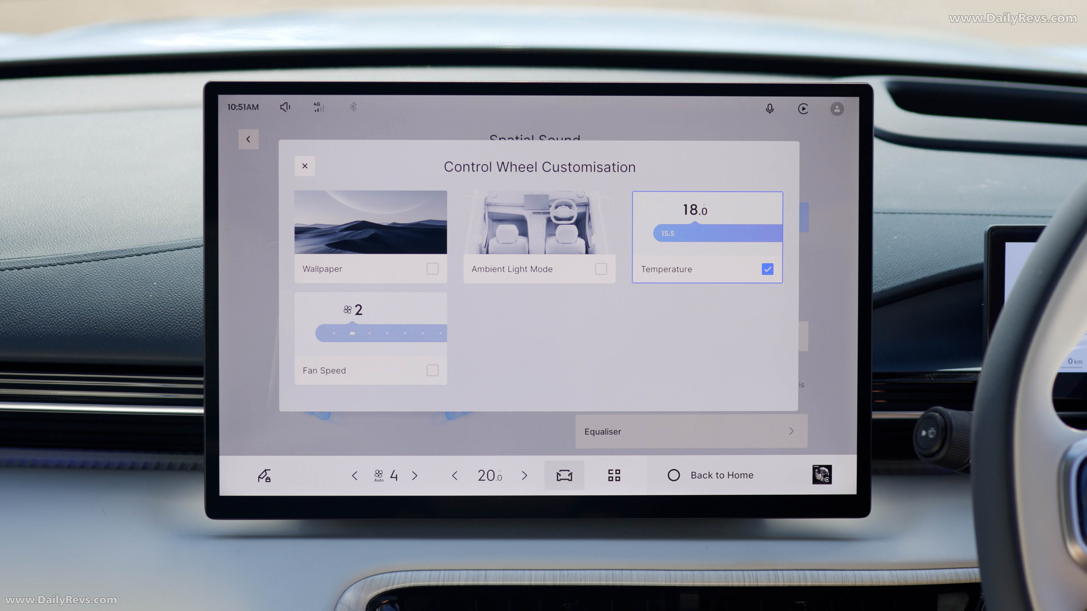 2026 Geely Starray EM-i Glacier Blue Interior