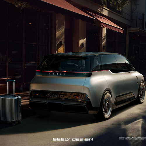 2026 Geely Eva Cab Concept Rear View