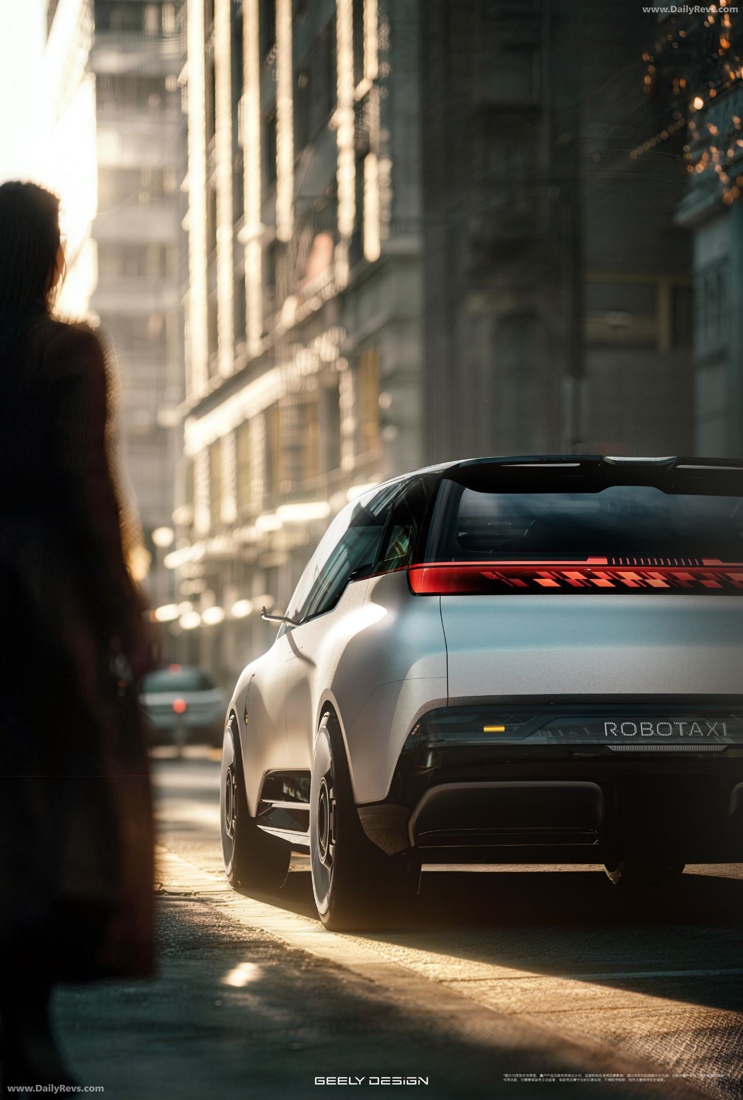 2026 Geely Eva Cab Concept Rear View