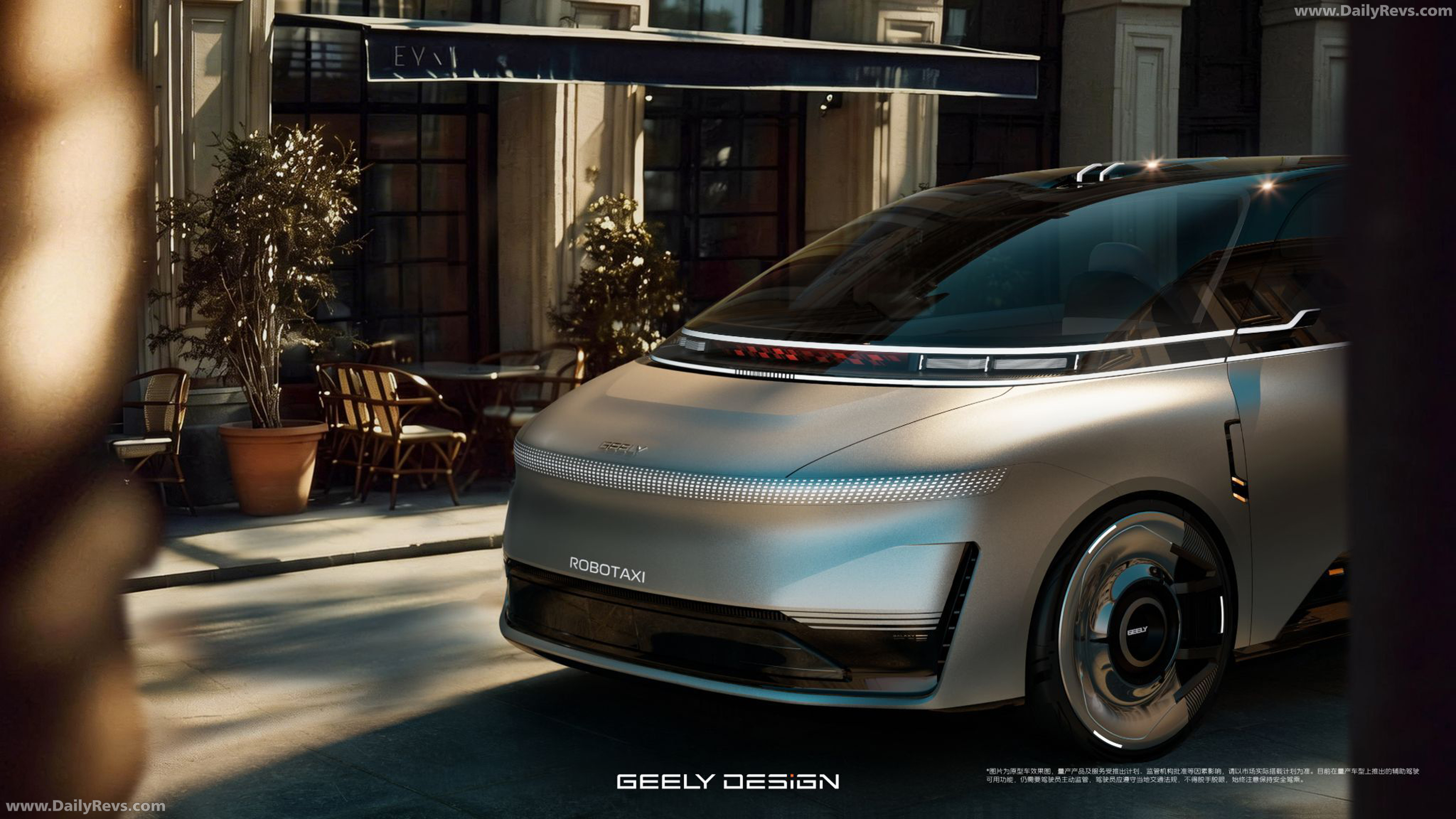 2026 Geely Eva Cab Concept Exterior