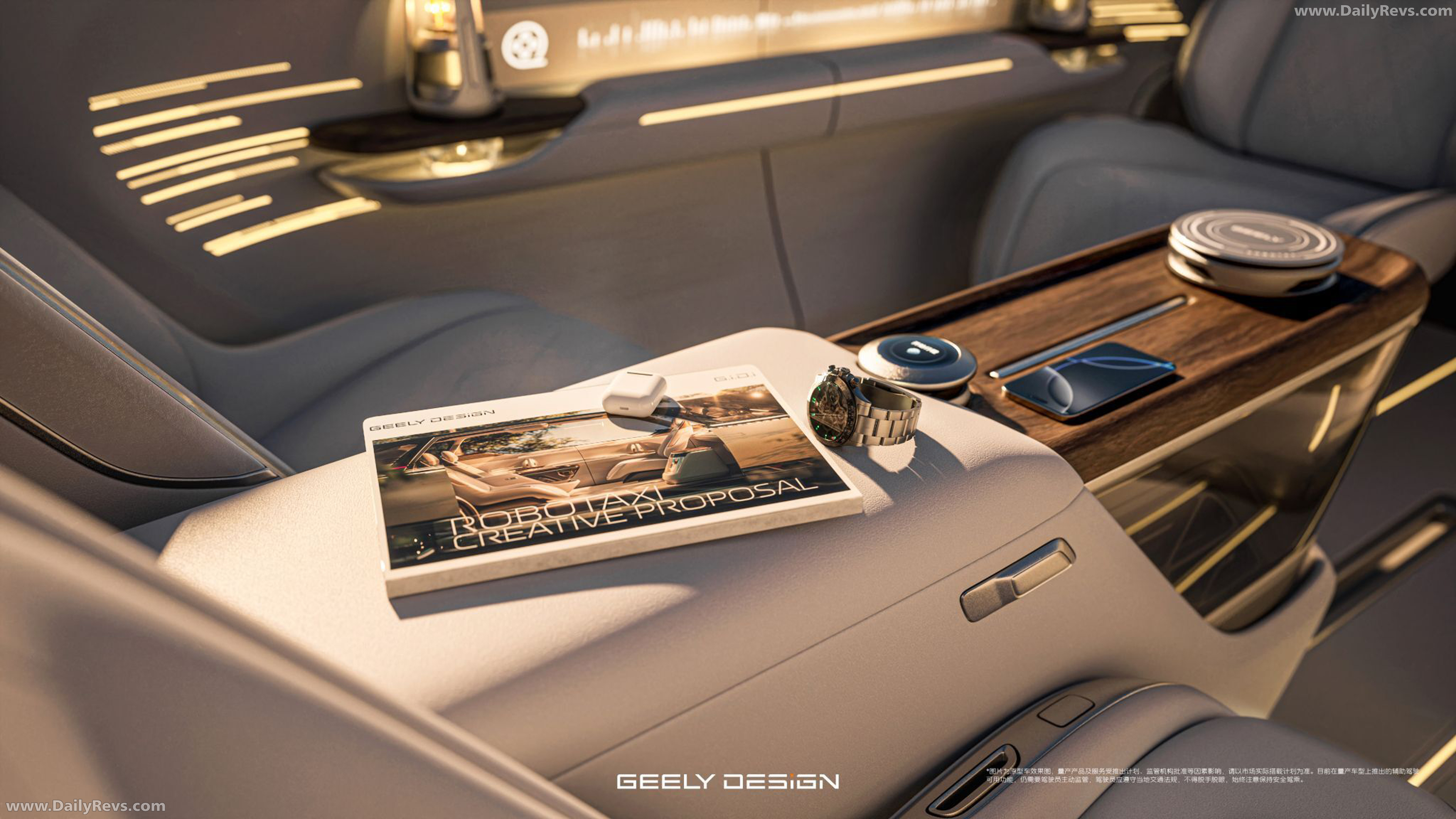 2026 Geely Eva Cab Concept Interior
