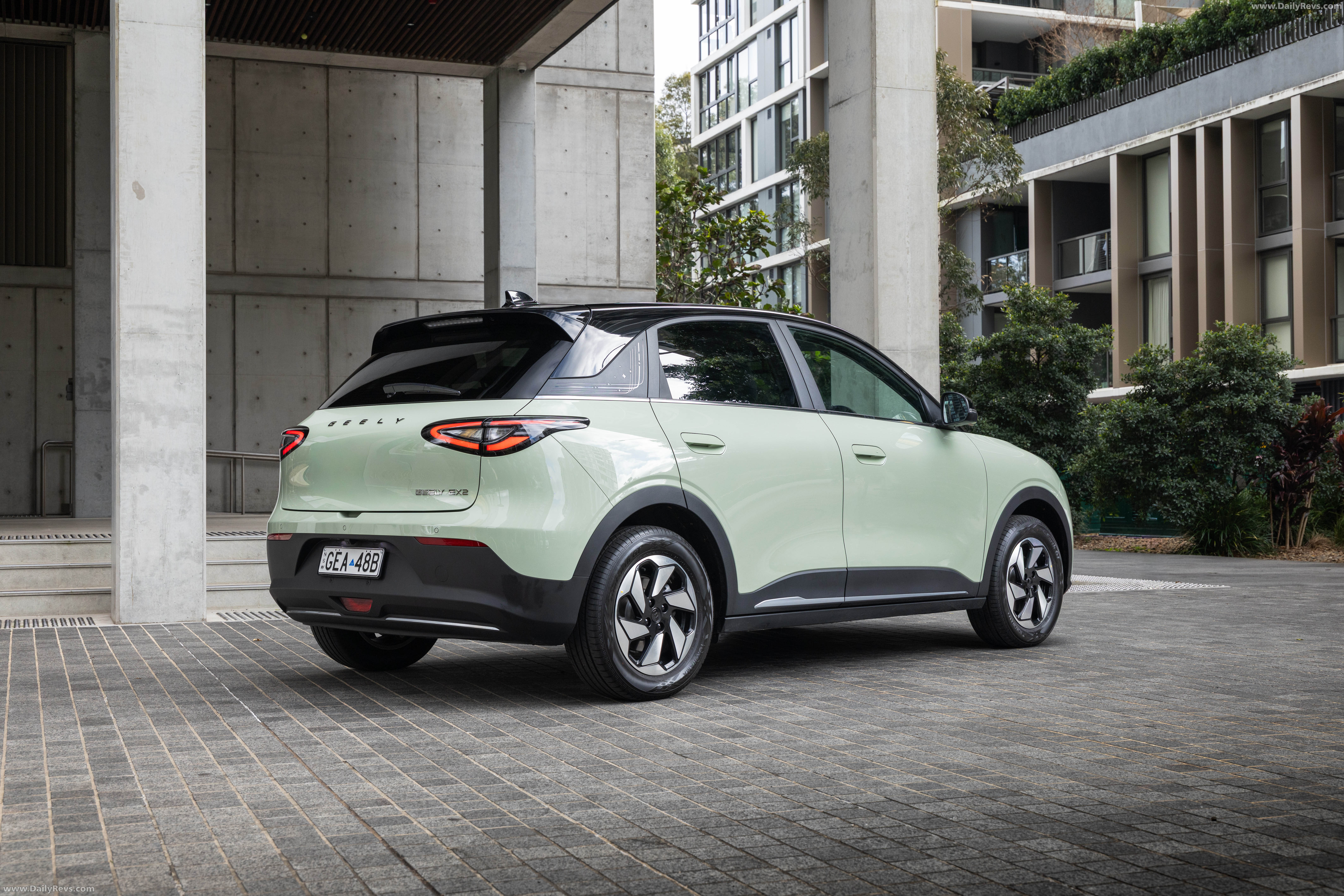 2027 Geely EX2 Rear View