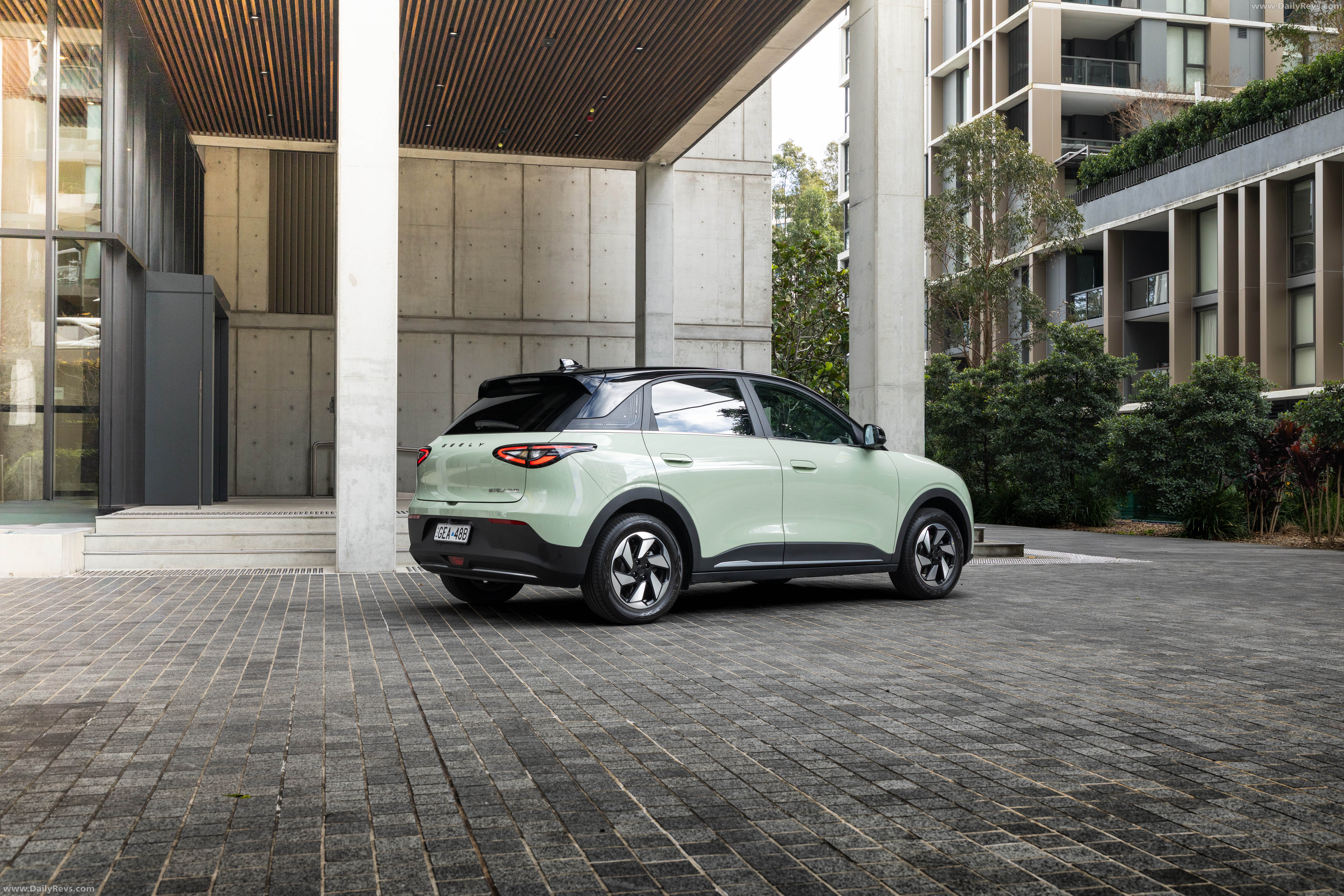 2027 Geely EX2 Rear View