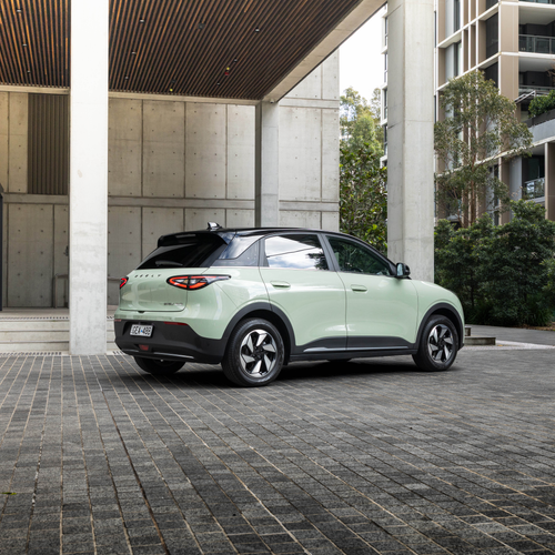 2027 Geely EX2 Rear View