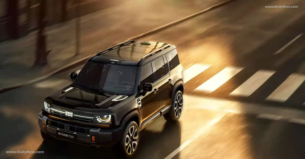 2027 Geely Galaxy Cruiser 700 Top View