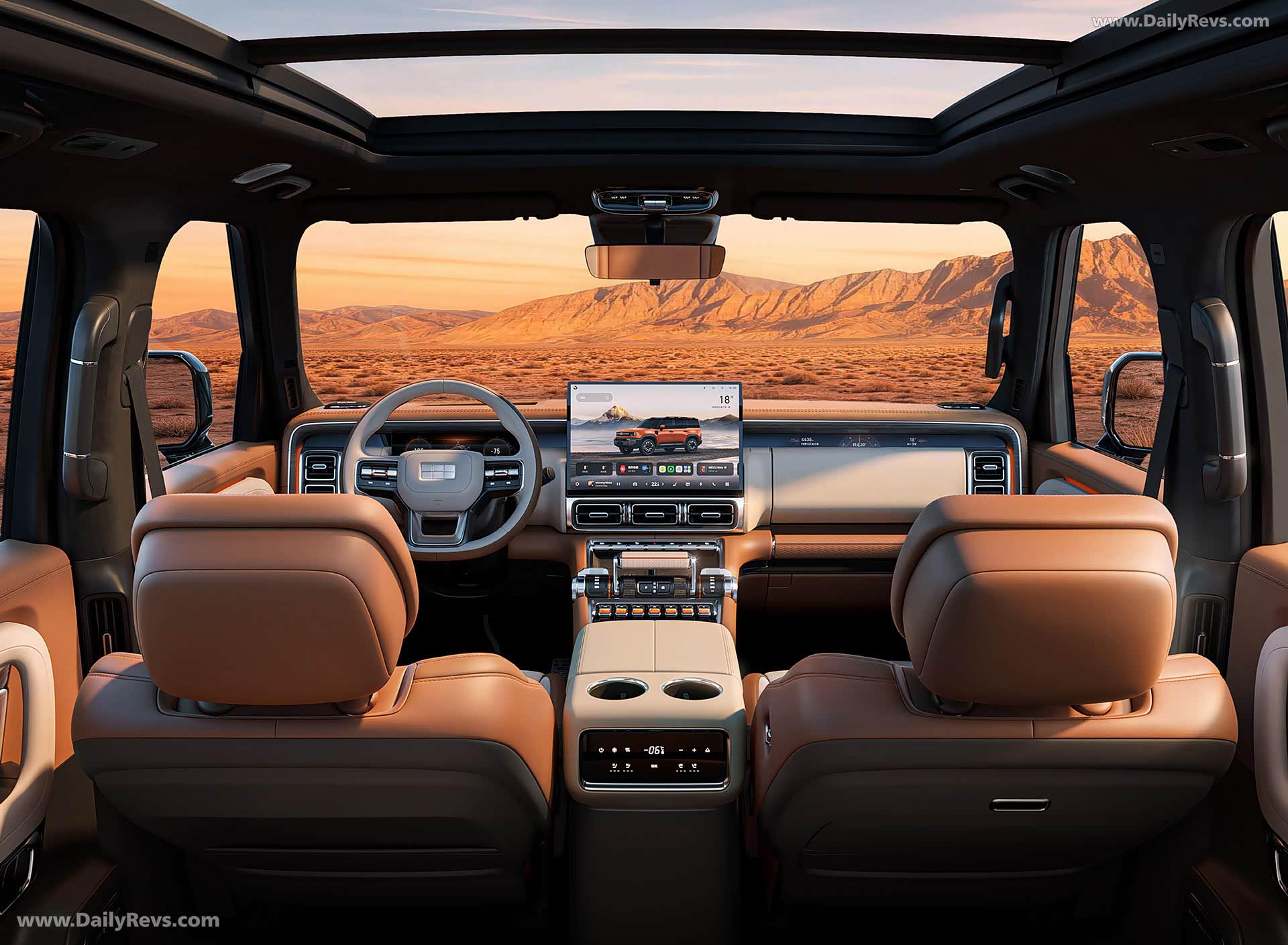 2027 Geely Galaxy Cruiser 700 Interior