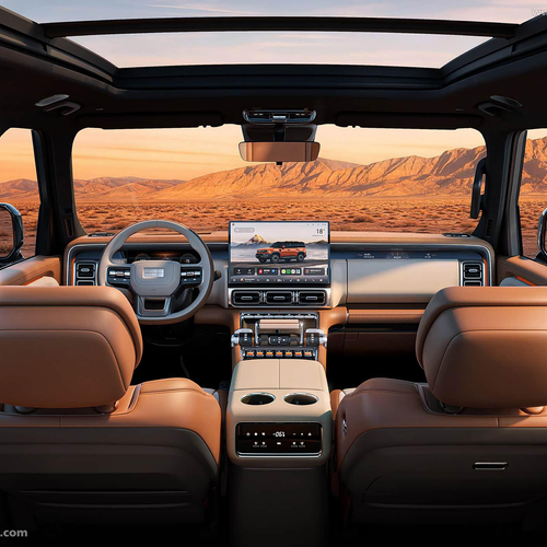 2027 Geely Galaxy Cruiser 700 Interior