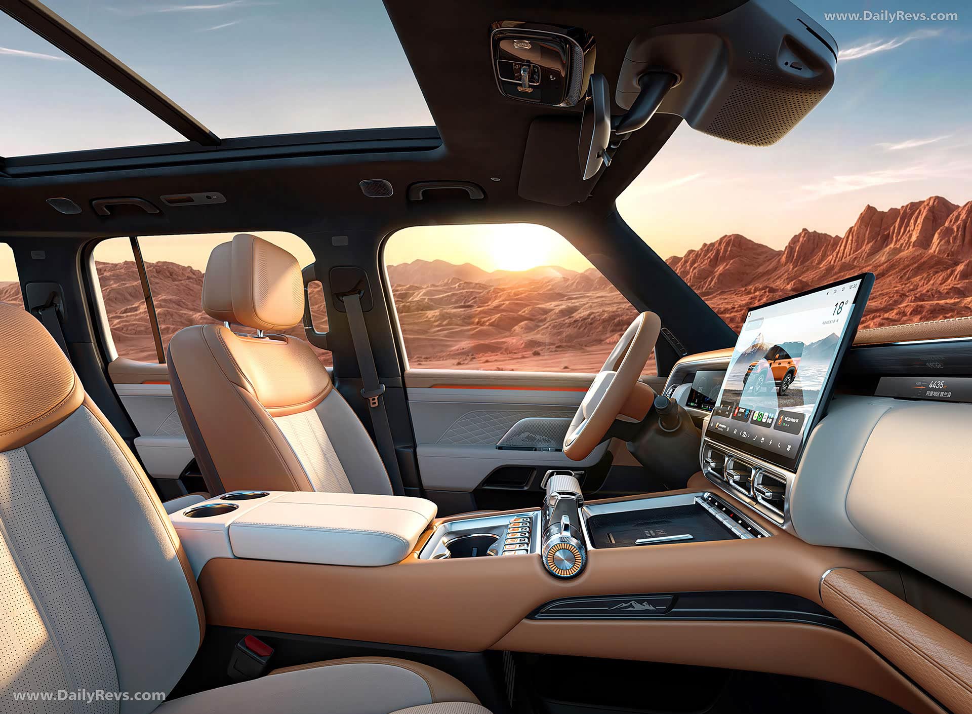2027 Geely Galaxy Cruiser 700 Interior
