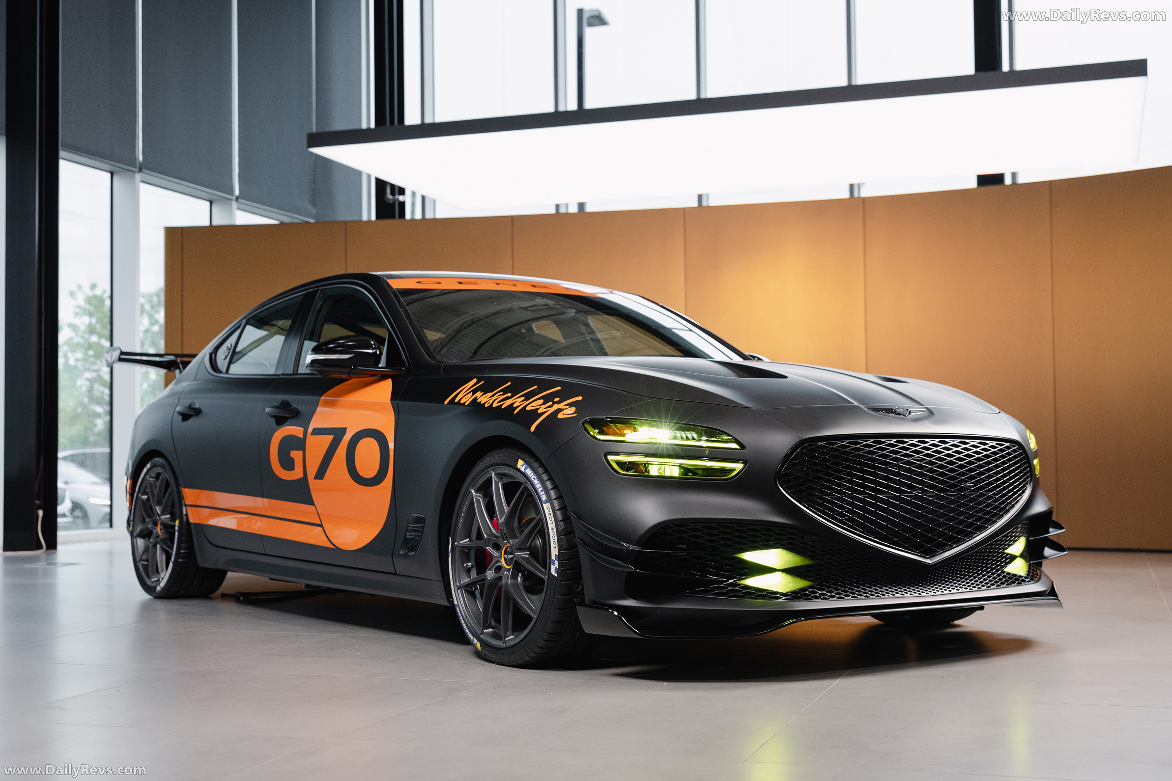 2025 Genesis G70 Track Day Concept Front View