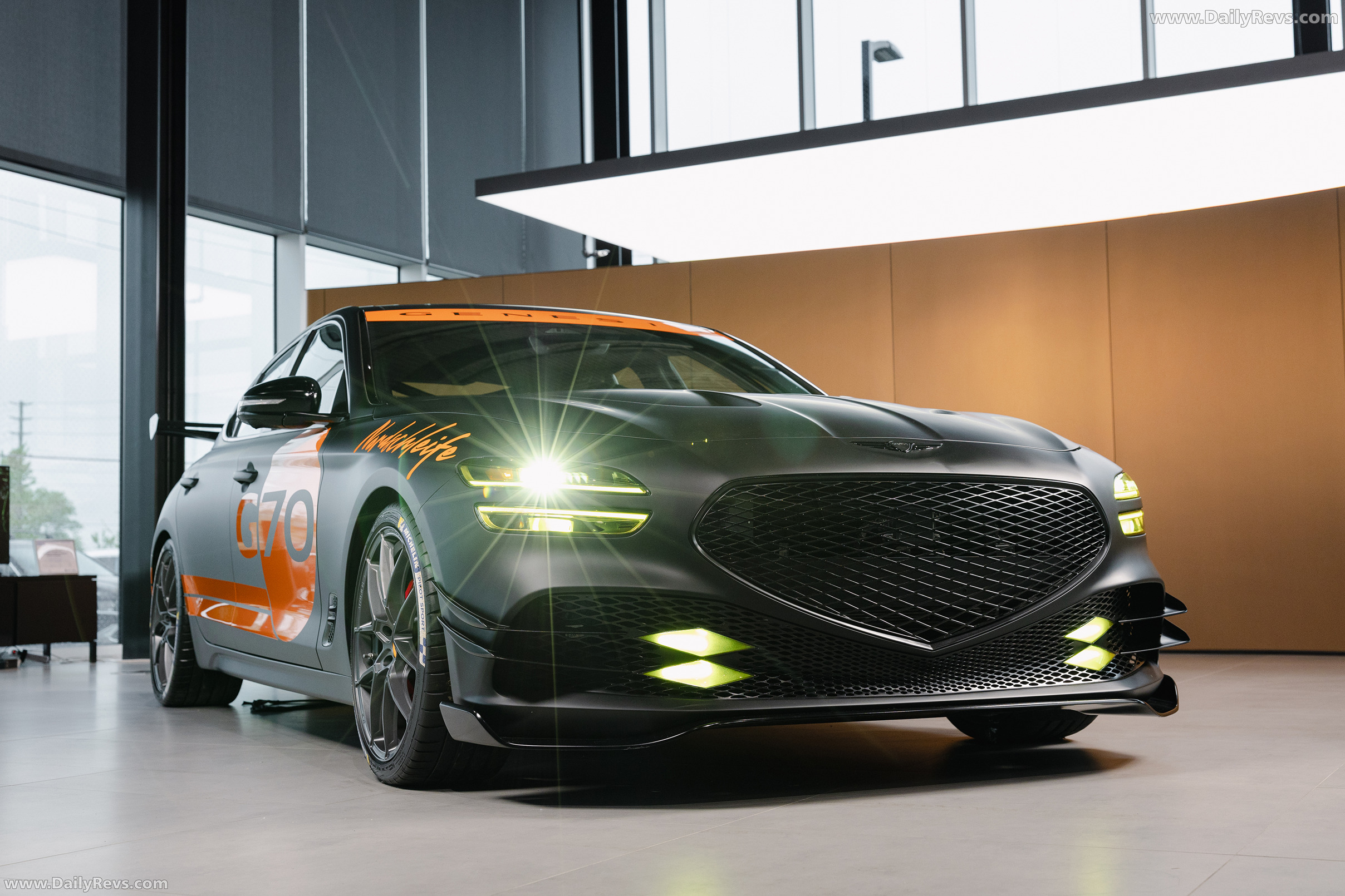 2025 Genesis G70 Track Day Concept Front View