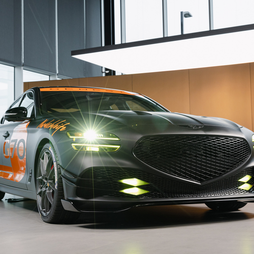 2025 Genesis G70 Track Day Concept Front View