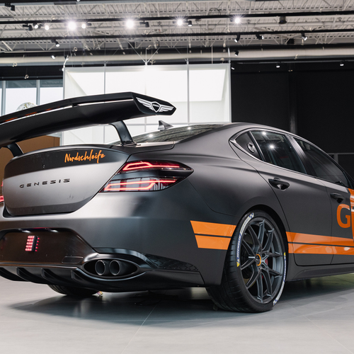2025 Genesis G70 Track Day Concept Rear View
