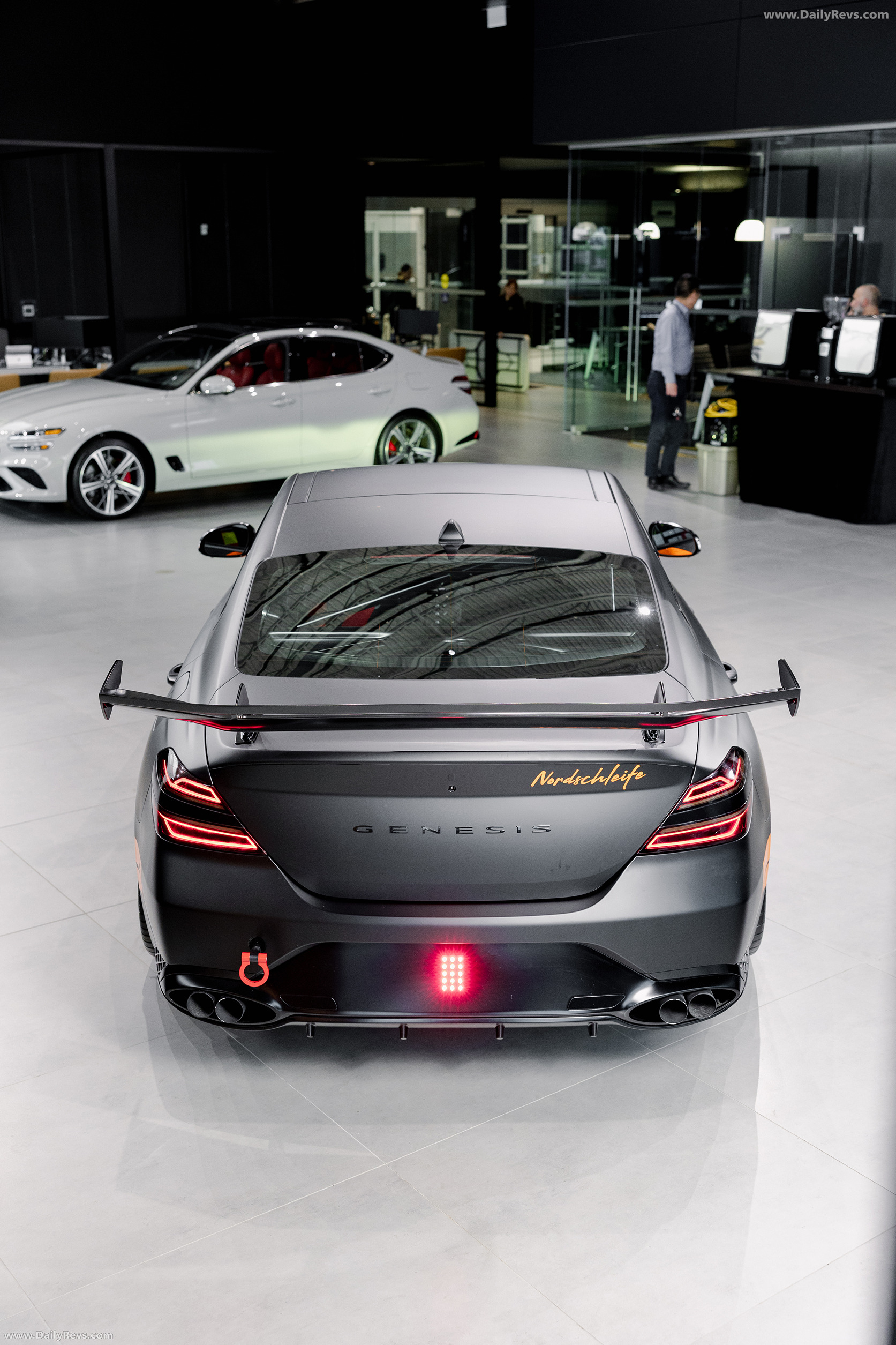 2025 Genesis G70 Track Day Concept Rear View