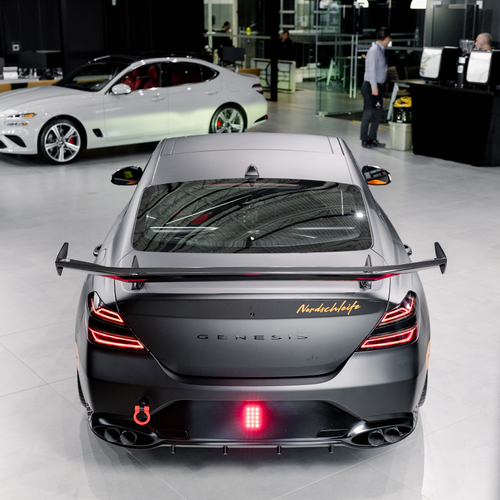 2025 Genesis G70 Track Day Concept Rear View