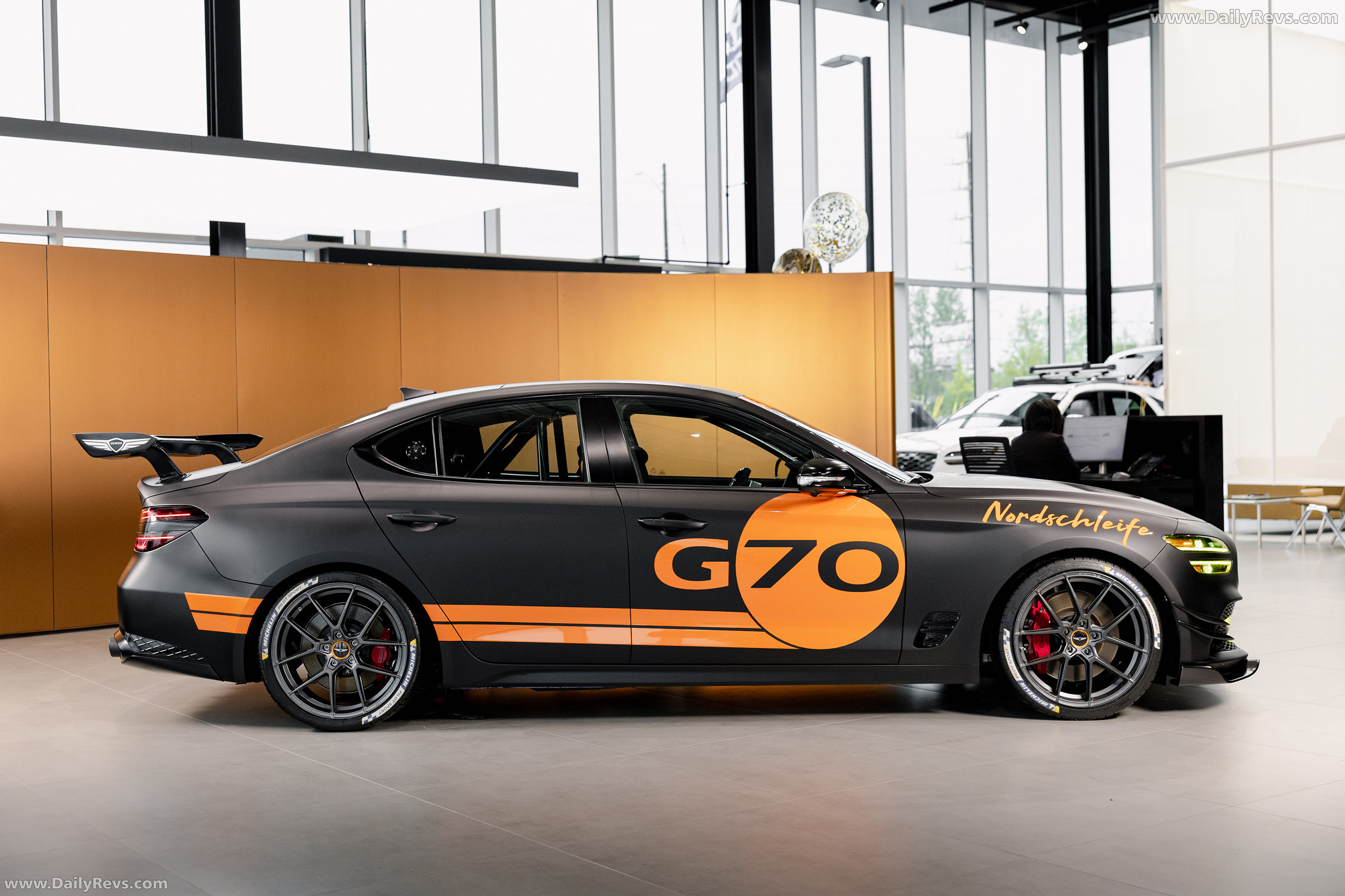 2025 Genesis G70 Track Day Concept Side View