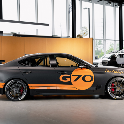 2025 Genesis G70 Track Day Concept Side View