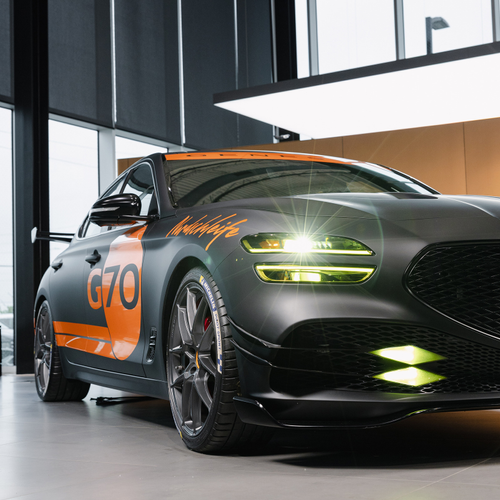 2025 Genesis G70 Track Day Concept Exterior