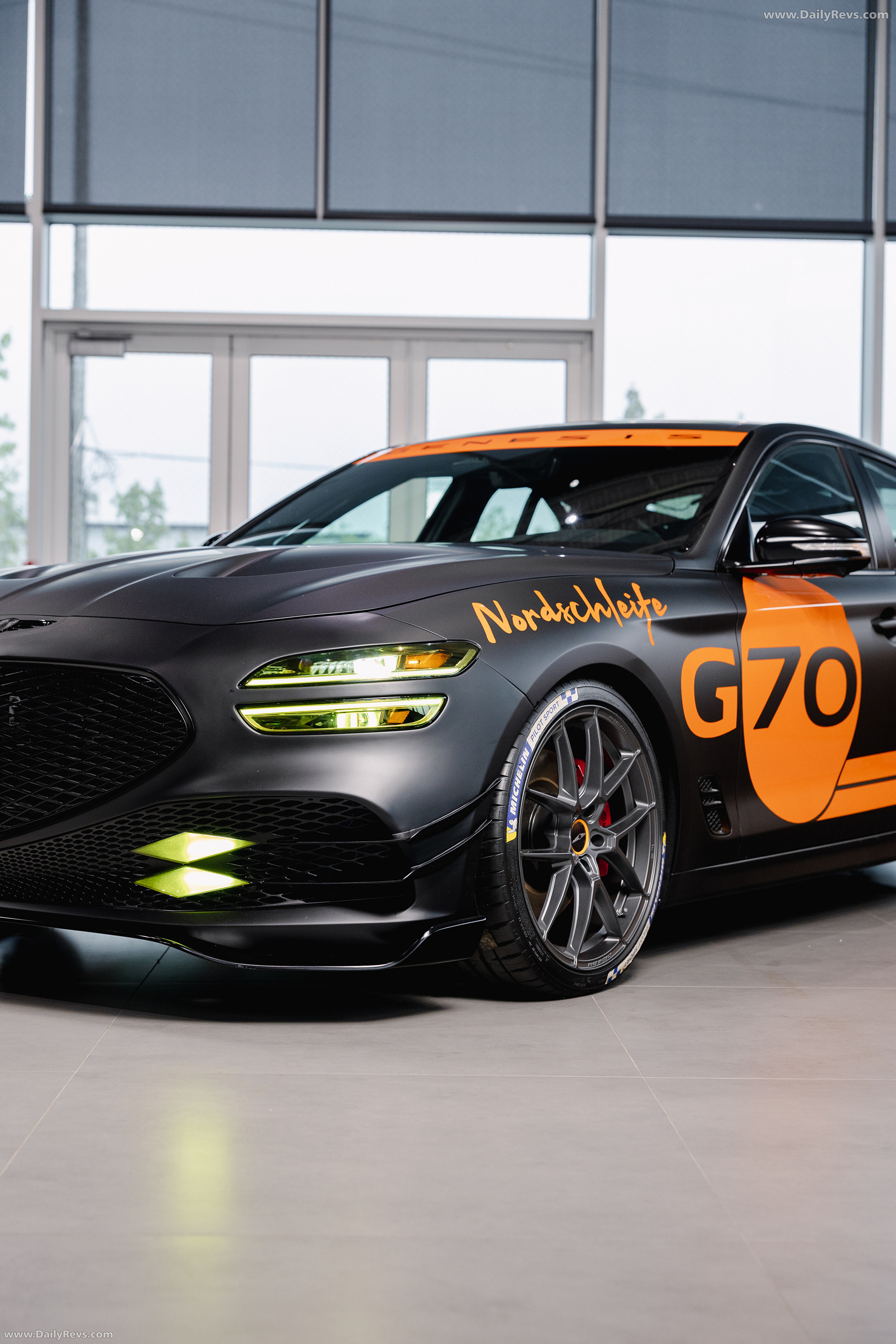2025 Genesis G70 Track Day Concept Exterior