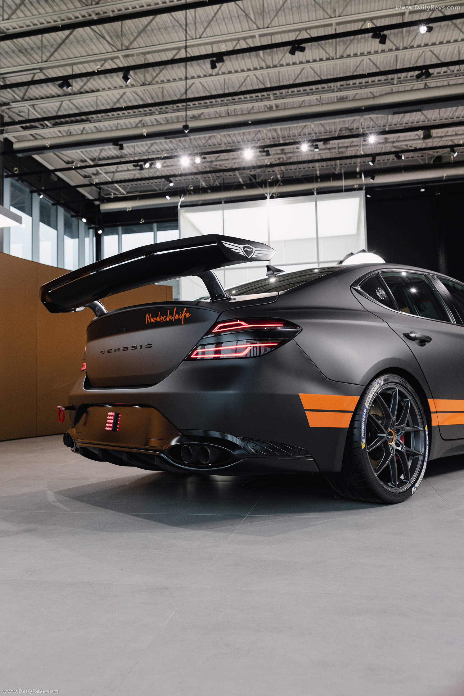 2025 Genesis G70 Track Day Concept Exterior