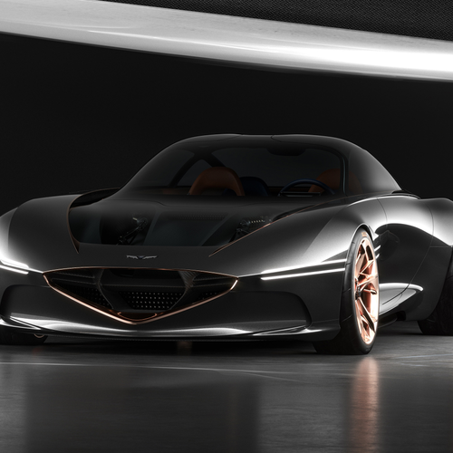 2018 Genesis Essentia Concept Front View