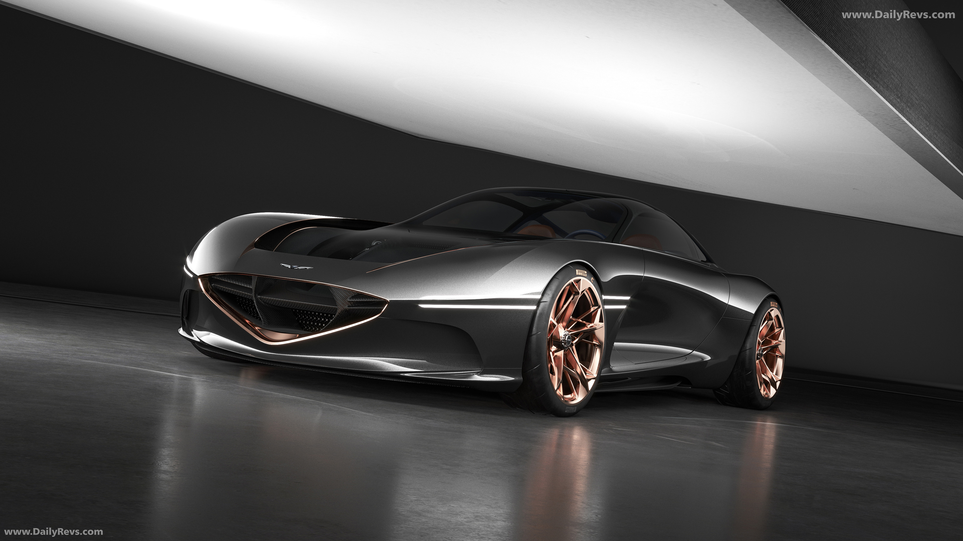 2018 Genesis Essentia Concept Front View