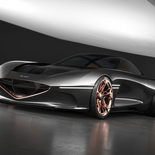 2018 Genesis Essentia Concept Front View
