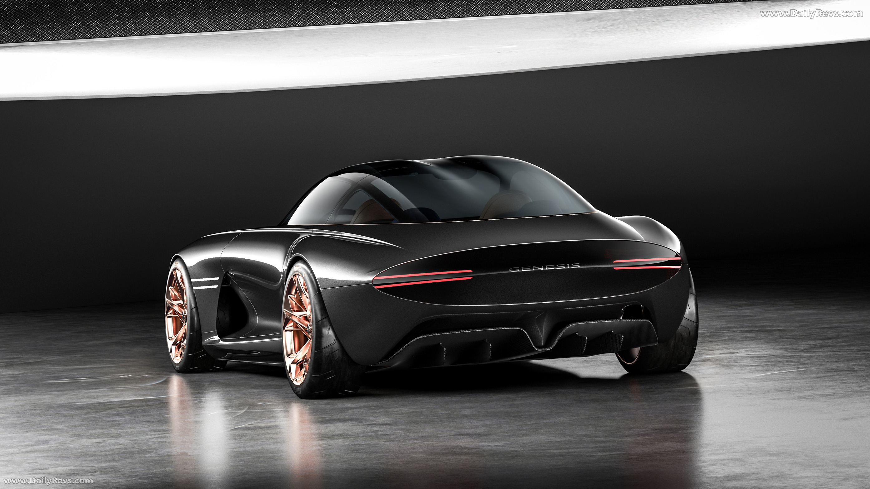 2018 Genesis Essentia Concept Rear View