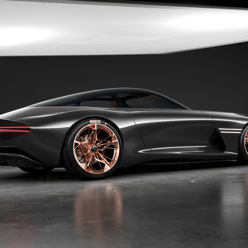 2018 Genesis Essentia Concept Rear View